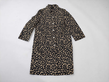 BOTTEGA VENETA Leopard Print Nylon Coat