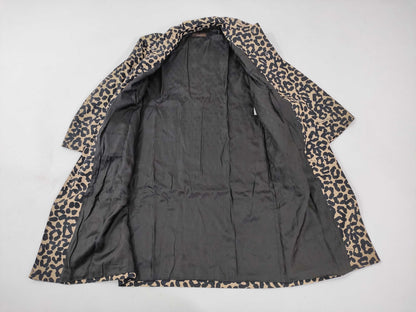 BOTTEGA VENETA Leopard Print Nylon Coat