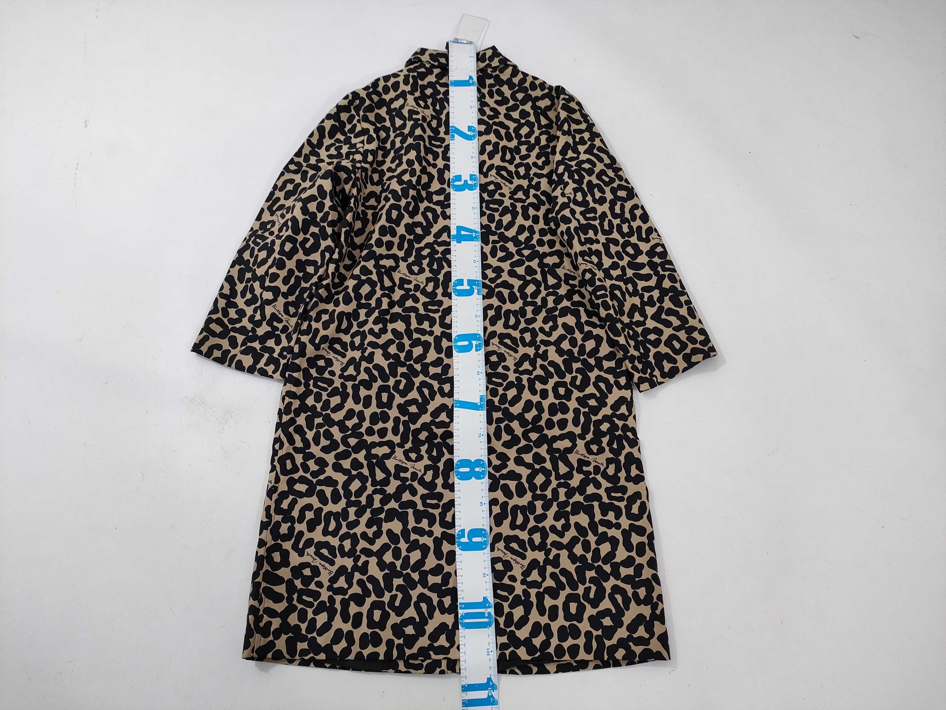 BOTTEGA VENETA Leopard Print Nylon Coat