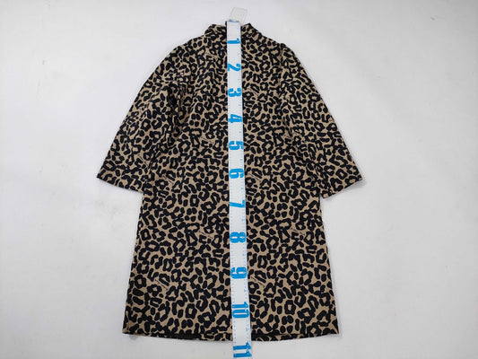 BOTTEGA VENETA Leopard Print Nylon Coat