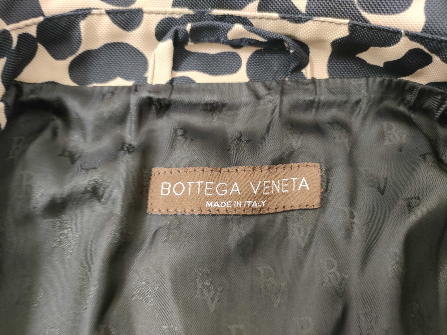 BOTTEGA VENETA Leopard Print Nylon Coat
