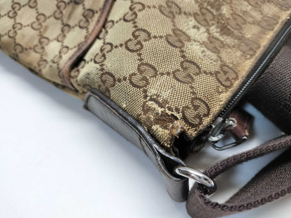 GUCCI GG Canvas 145857 Shoulder Bag