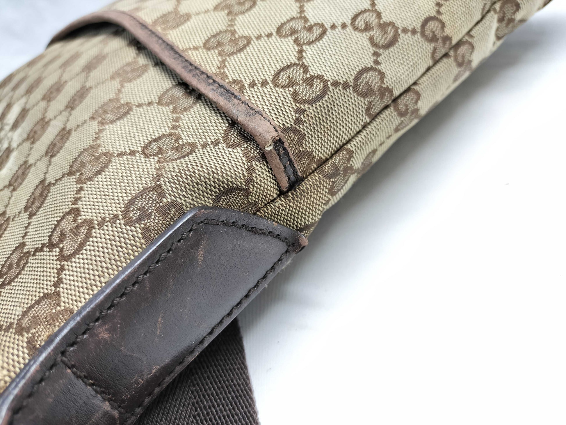 GUCCI GG Canvas 145857 Shoulder Bag