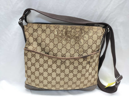 GUCCI GG Canvas 145857 Shoulder Bag