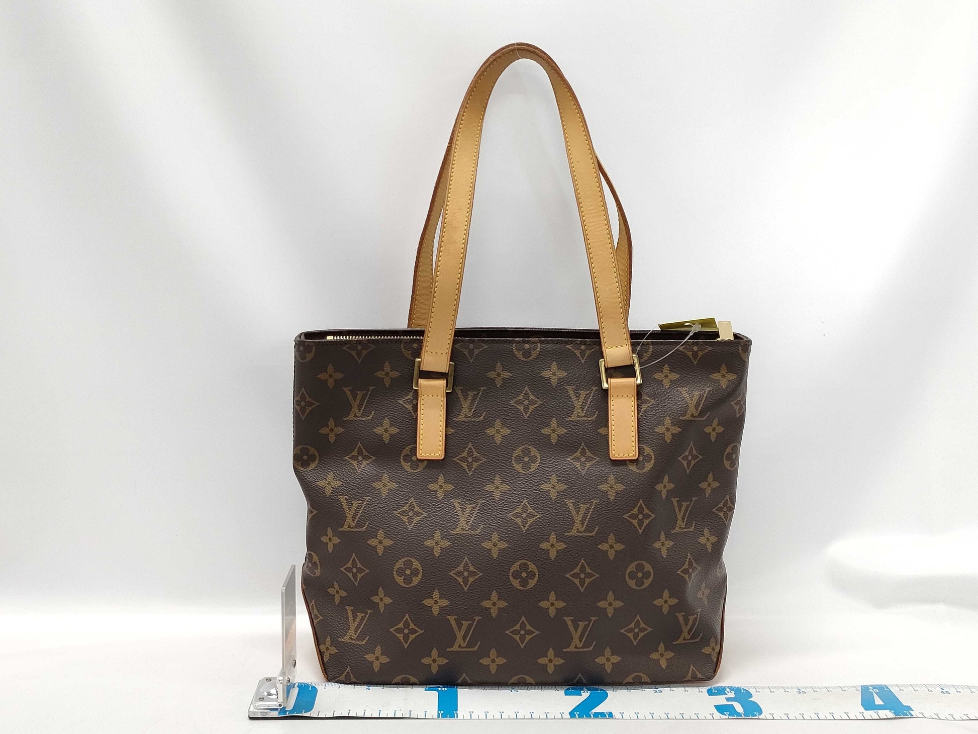 LOUIS VUITTON Monogram Cabas Piano Tote Bag