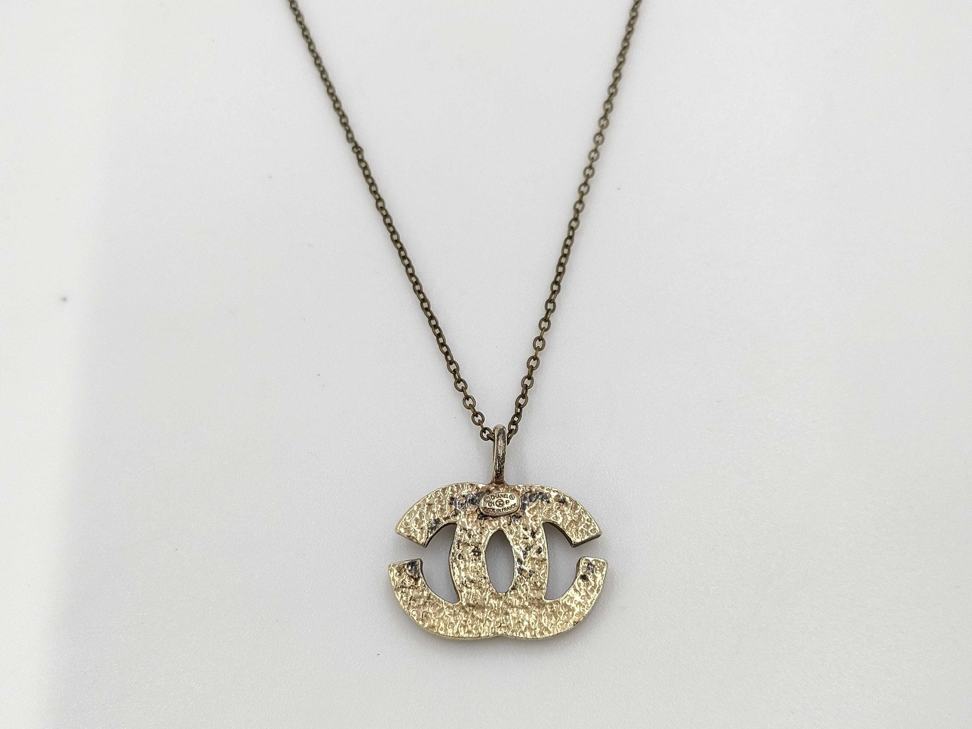 CHANEL Coco Mark 01P Necklace Necklace Necklace
