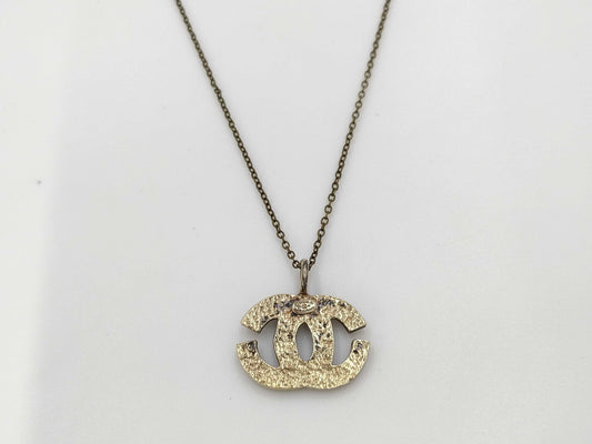 CHANEL Coco Mark 01P Necklace Necklace Necklace
