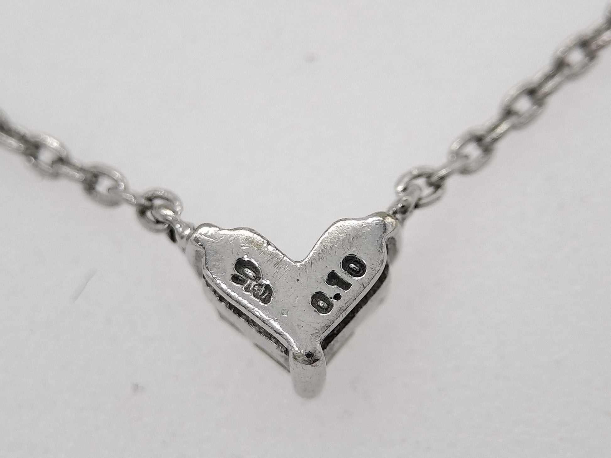 STAR JEWELRY D 0.10ct K18 2.0g Necklace 