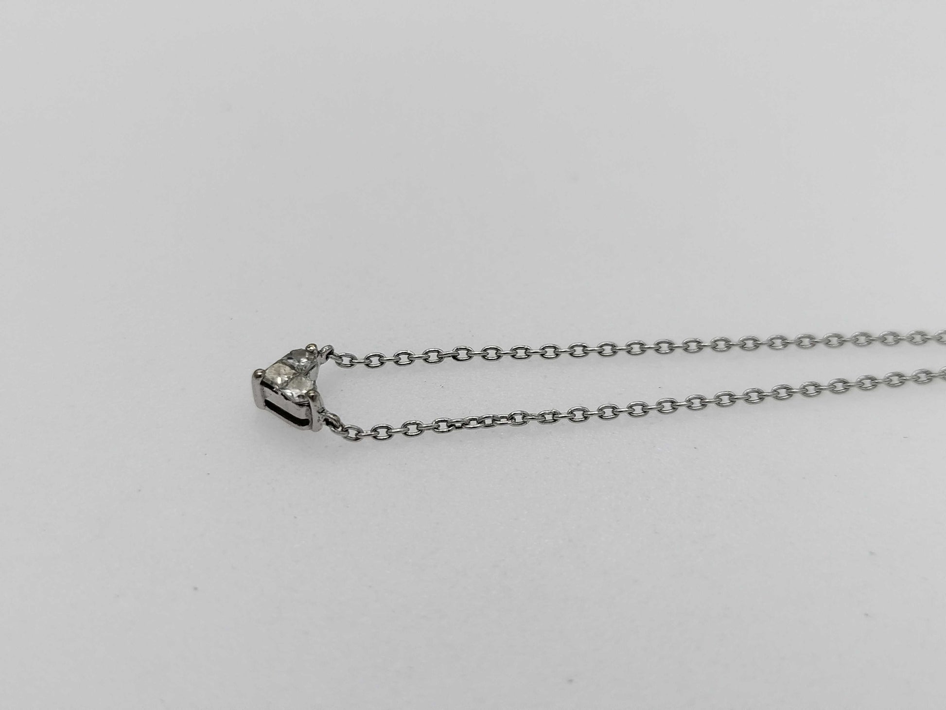 STAR JEWELRY D 0.10ct K18 2.0g Necklace 