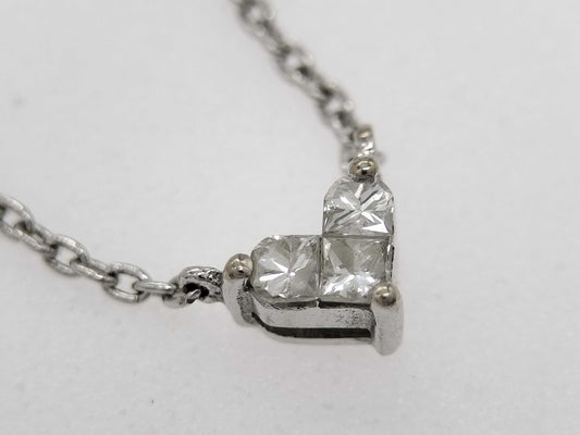 STAR JEWELRY D 0.10ct K18 2.0g Necklace 