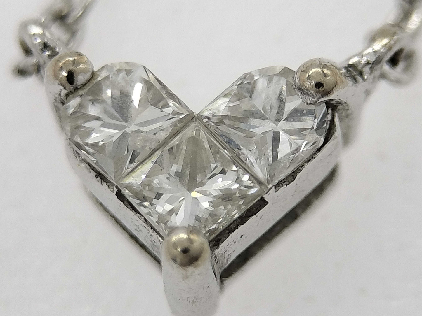 STAR JEWELRY D 0.10ct K18 2.0g Necklace 