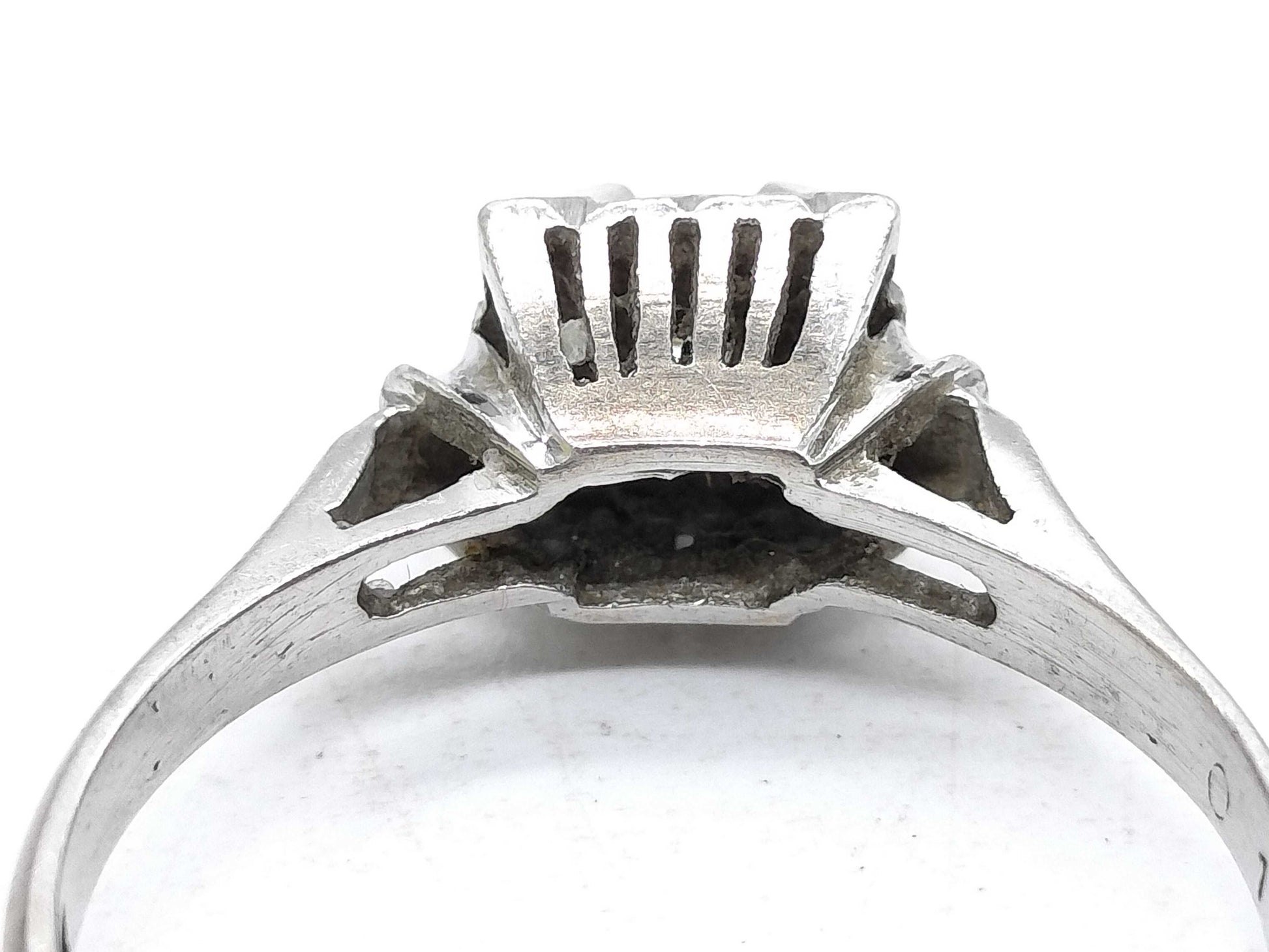 D0.10ct Pt850 2.9g Ring 