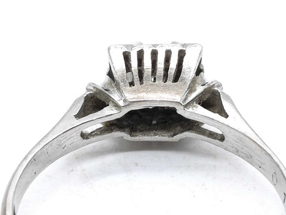 D0.10ct Pt850 2.9g Ring 