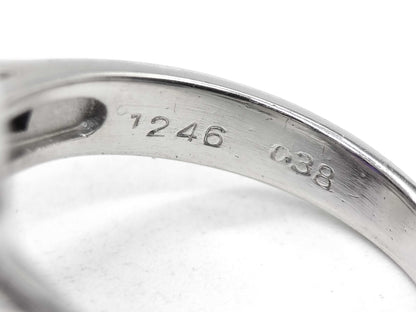 AM 12.46ct D 0.38ct Pt900 12.0g Ring 