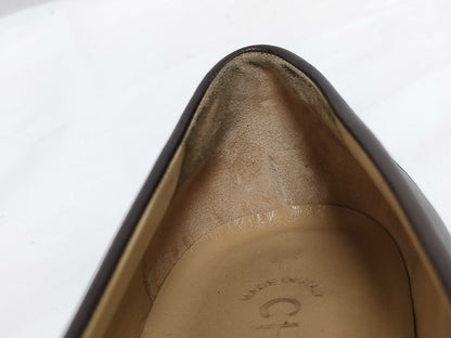 CHANEL Coco Mark Leather Pumps