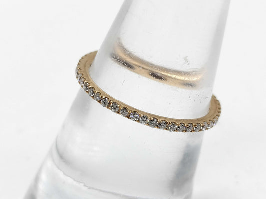D0.35ct K18 1.1g Ring 