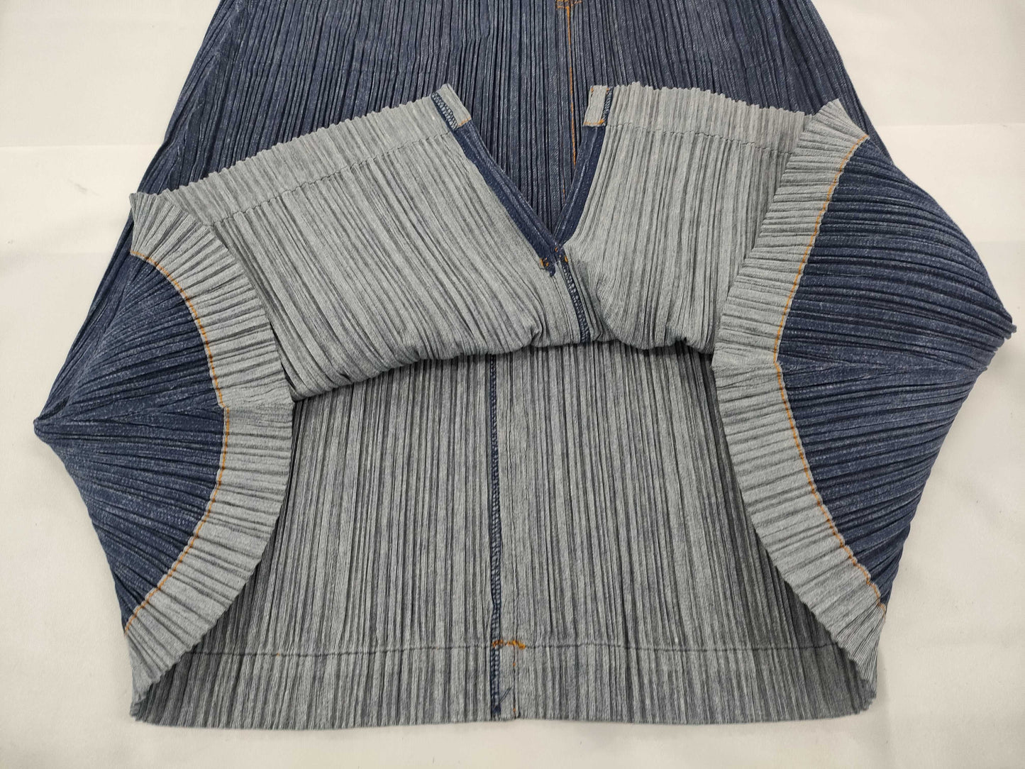 ISSEY MIYAKE Pleats Please Denim Skirt