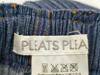 ISSEY MIYAKE Pleats Please Denim Skirt