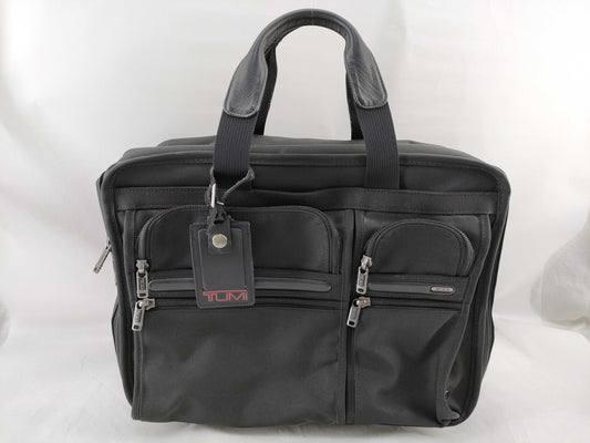TUMI nylon canvas business bag