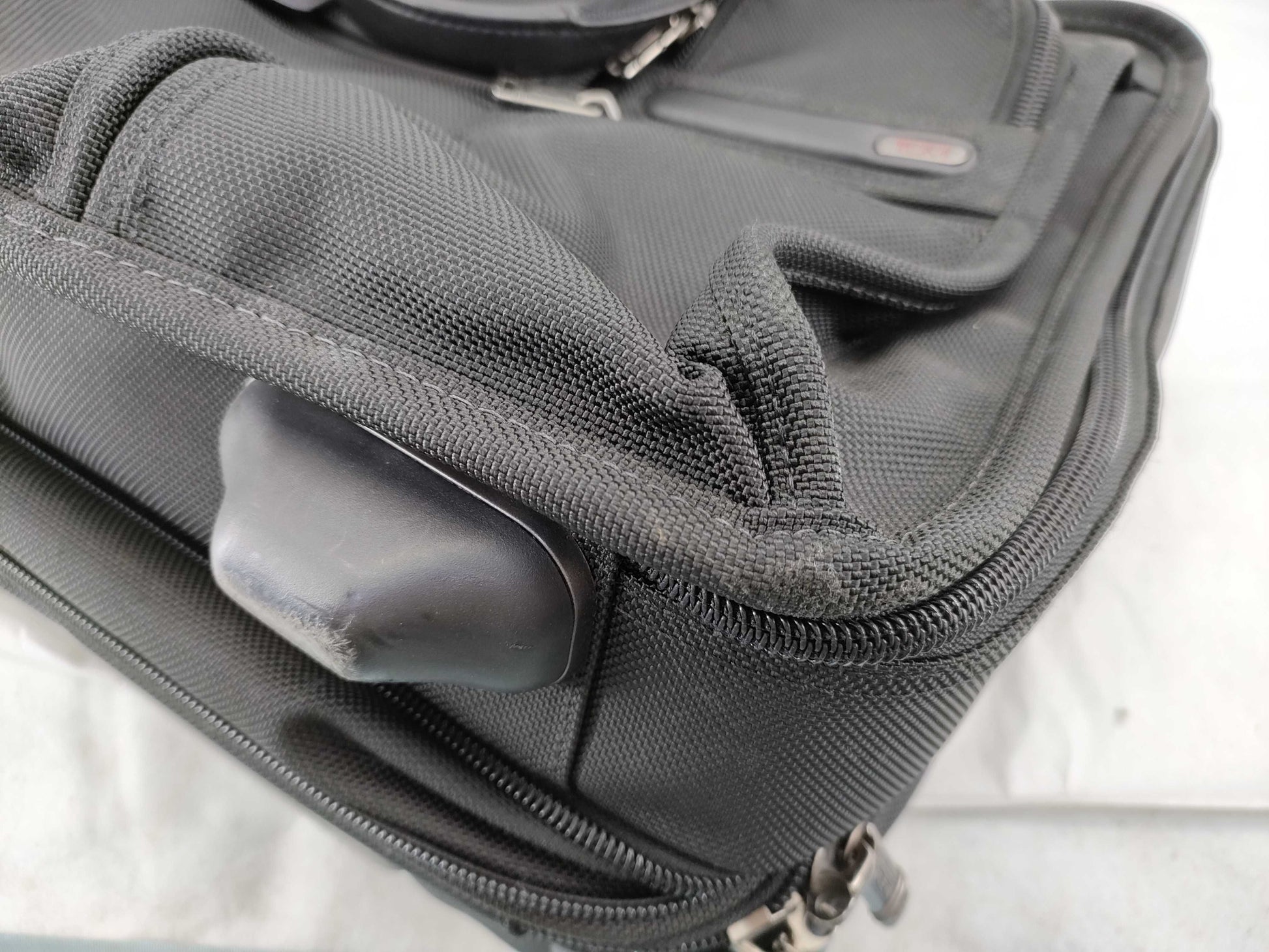 TUMI nylon canvas business bag