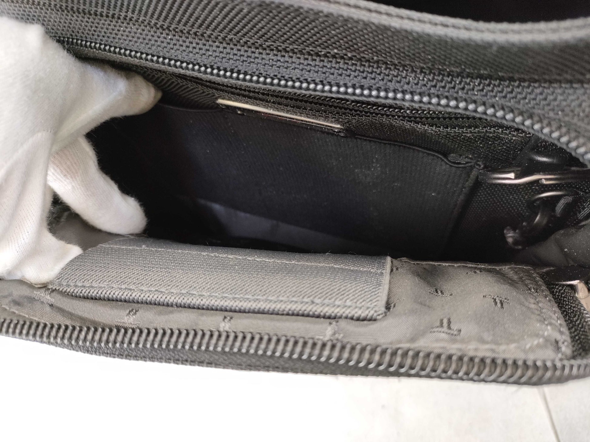 TUMI nylon canvas business bag