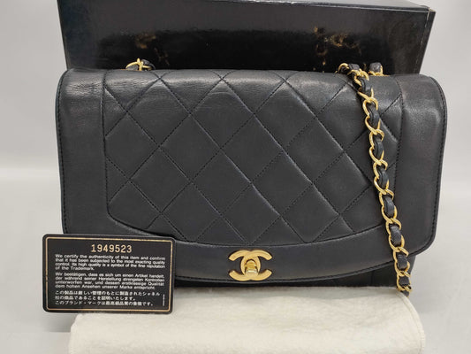 CHANEL Lambskin Diana Chain Shoulder Bag, No. 1 Shoulder Bag