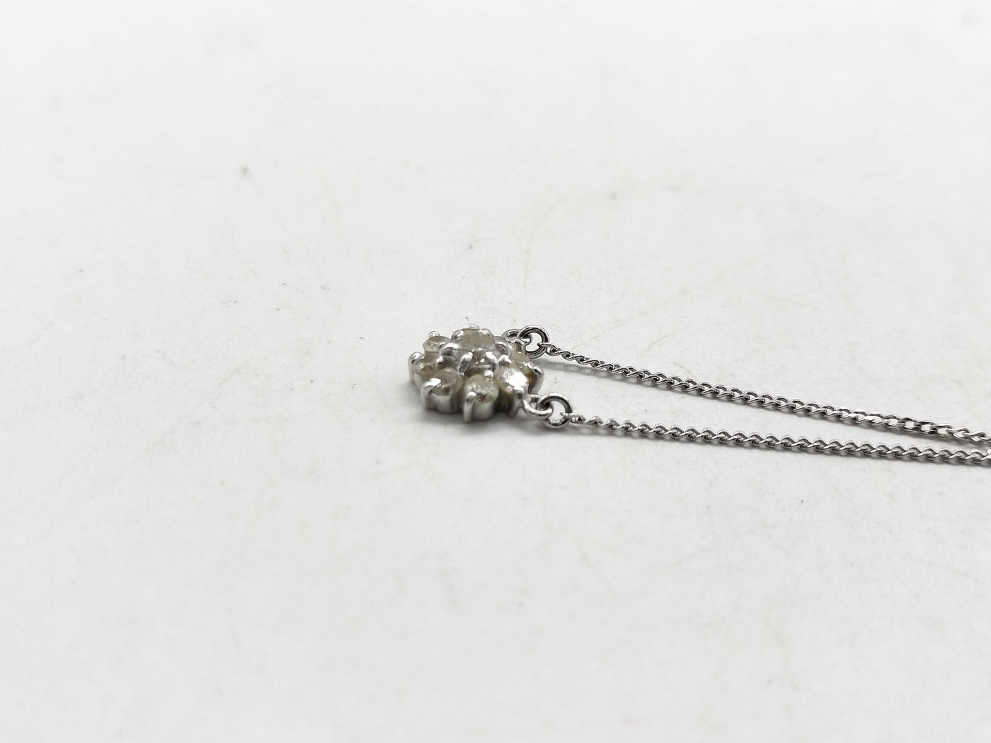 D0.33ct Pt850 2.4g Necklace 
