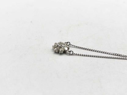 D0.33ct Pt850 2.4g Necklace 