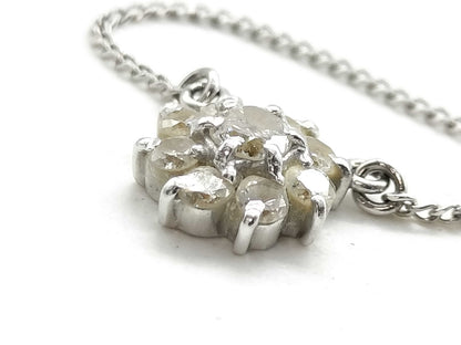 D0.33ct Pt850 2.4g Necklace 