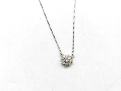 D0.33ct Pt850 2.4g Necklace 
