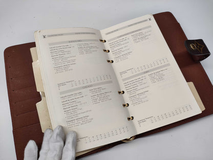 LOUIS VUITTON Monogram R20106 Agenda GM Notebook Cover