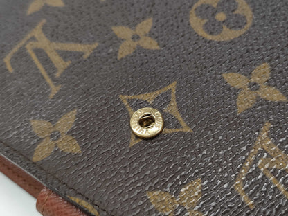 LOUIS VUITTON Monogram R20106 Agenda GM Notebook Cover