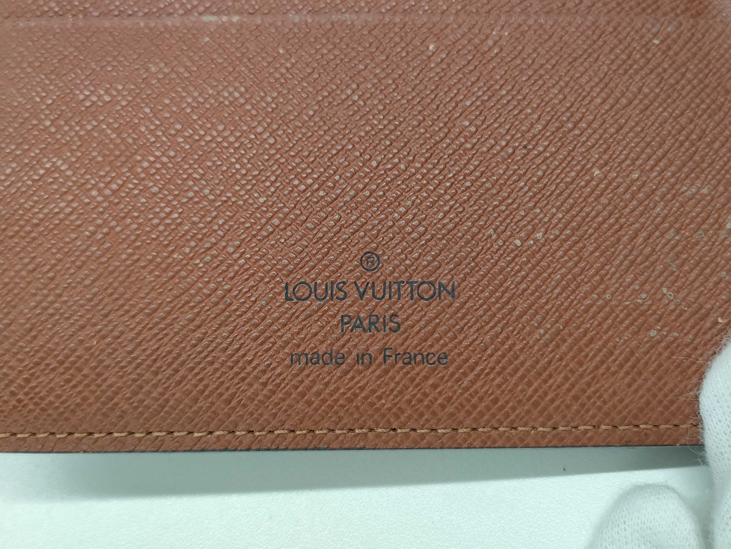 LOUIS VUITTON Monogram R20106 Agenda GM Notebook Cover