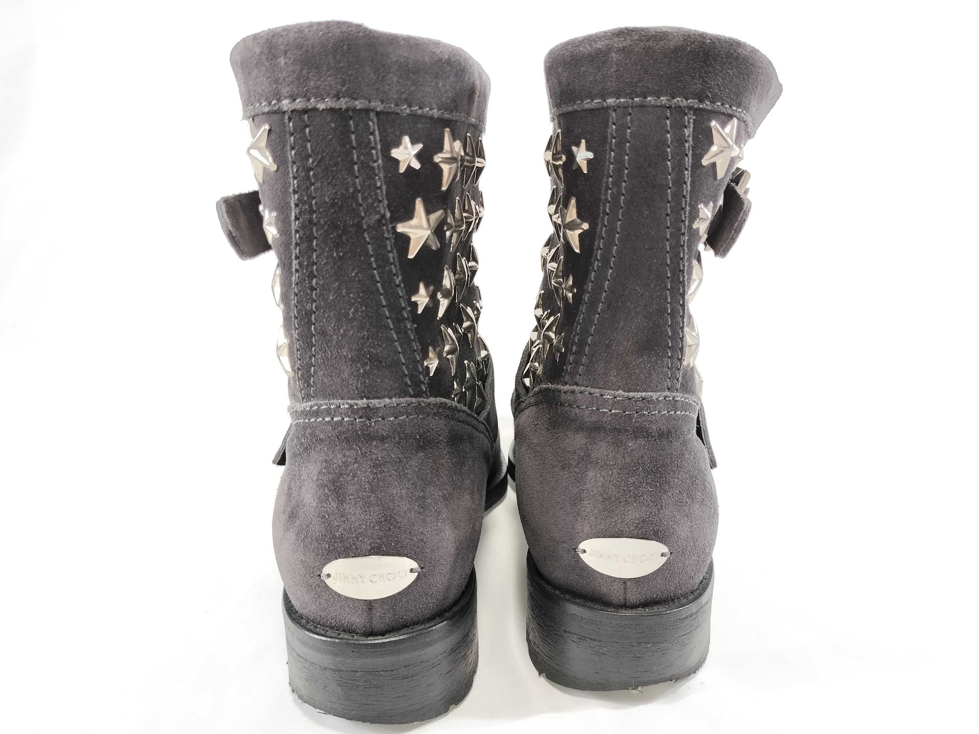 JIMMY CHOO Studded Suede Boots Other Shoes