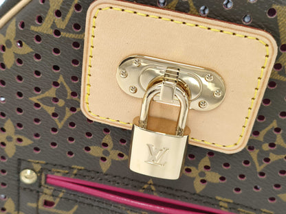 LOUIS VUITTON Monogram Perforated Speedy 30 Handbag