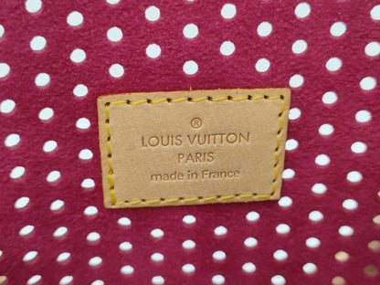 LOUIS VUITTON Monogram Perforated Speedy 30 Handbag