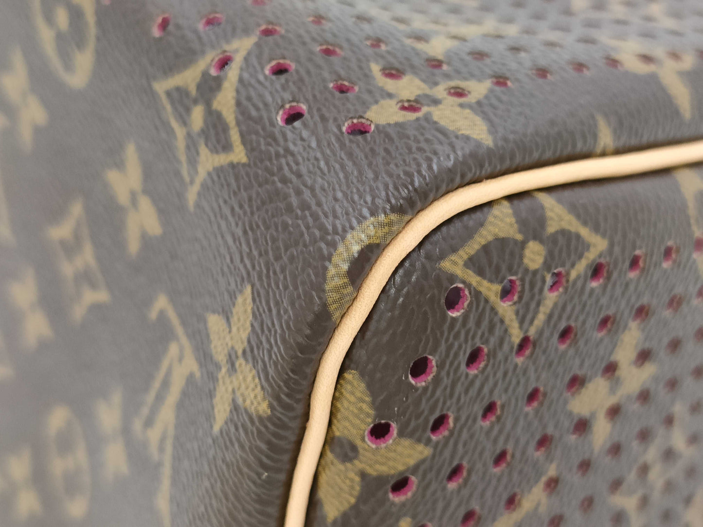 LOUIS VUITTON Monogram Perforated Speedy 30 Handbag