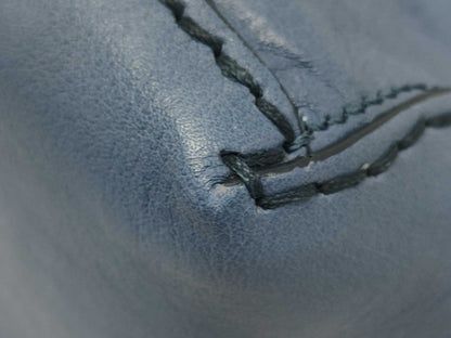 HIROFU Leather 2-Way Indigo Handbag