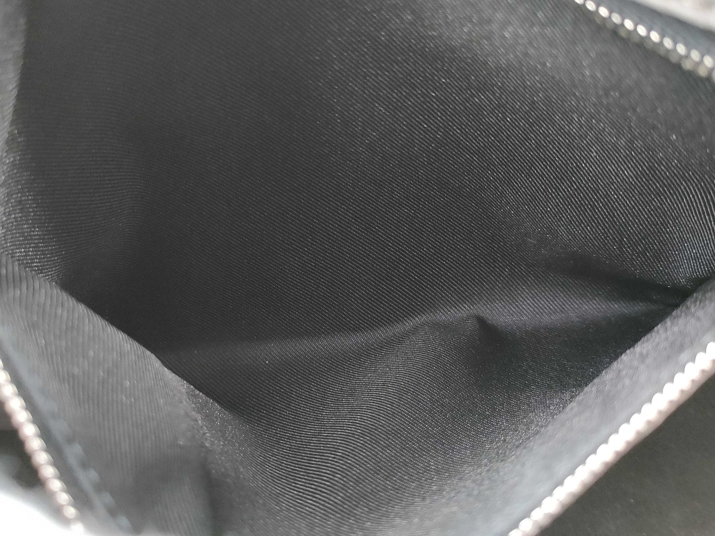 Hirofu Leather Shoulder Bag Noir