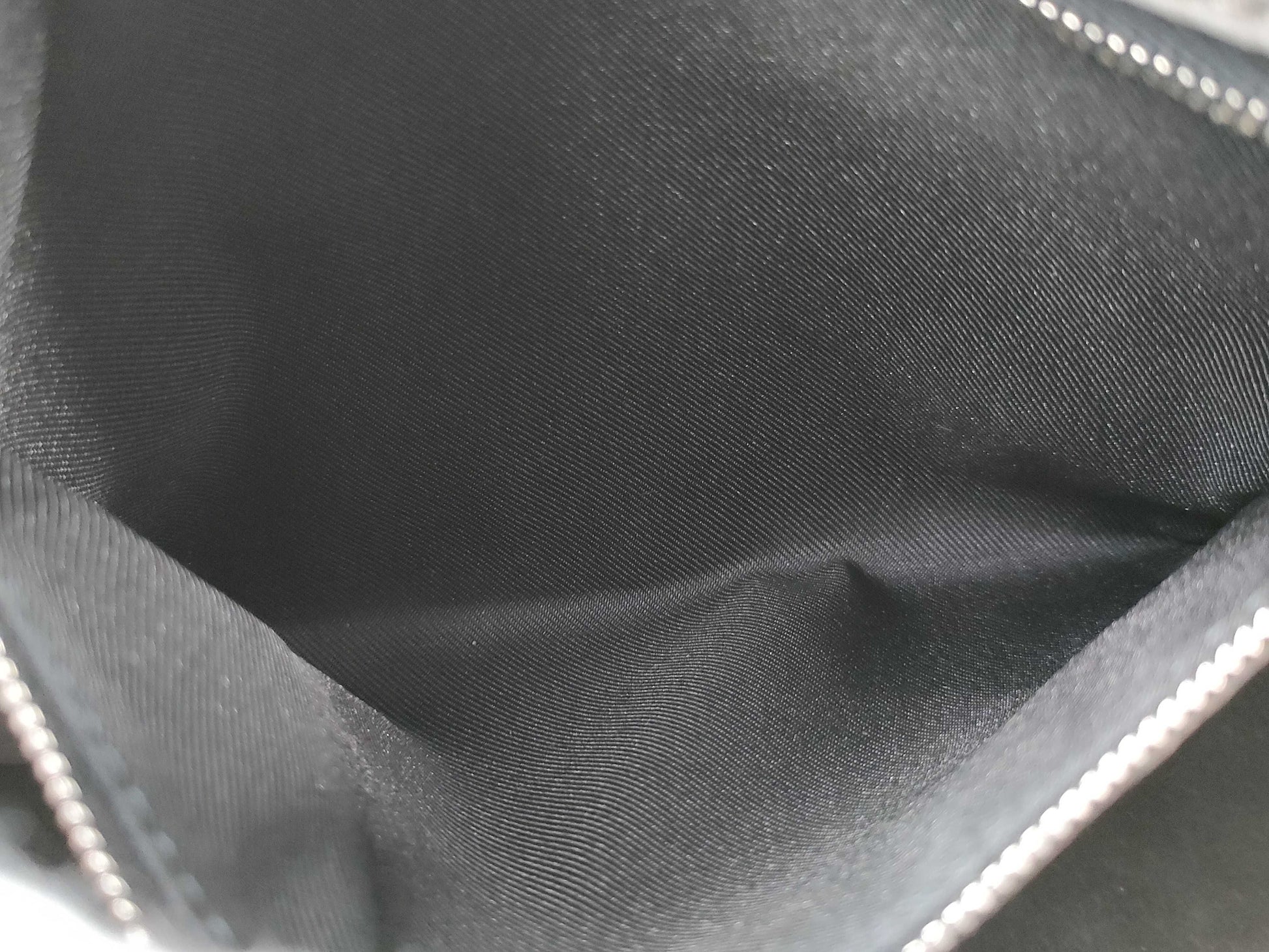 Hirofu Leather Shoulder Bag Noir