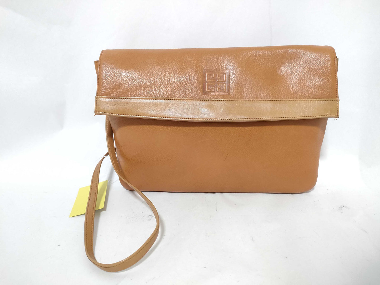 GIVENCHY Leather Logo Shoulder Bag