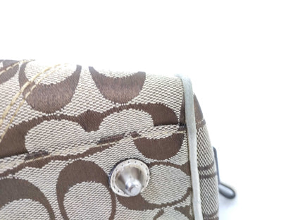 COACH Signature Handbag F12317 Handbag