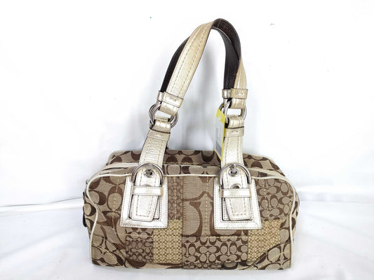 COACH Signature Handbag F12317 Handbag