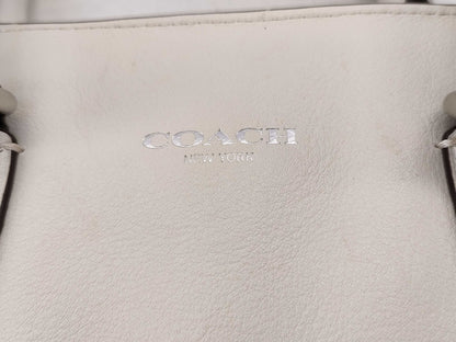 COACH Old Coach 2-way White Handbag