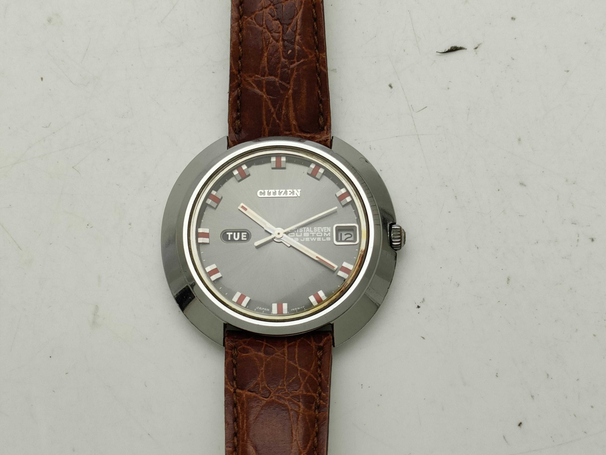 CITIZEN acss 2815-y men's watch with aftermarket strap