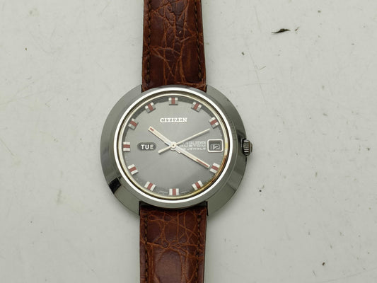 CITIZEN acss 2815-y men's watch with aftermarket strap