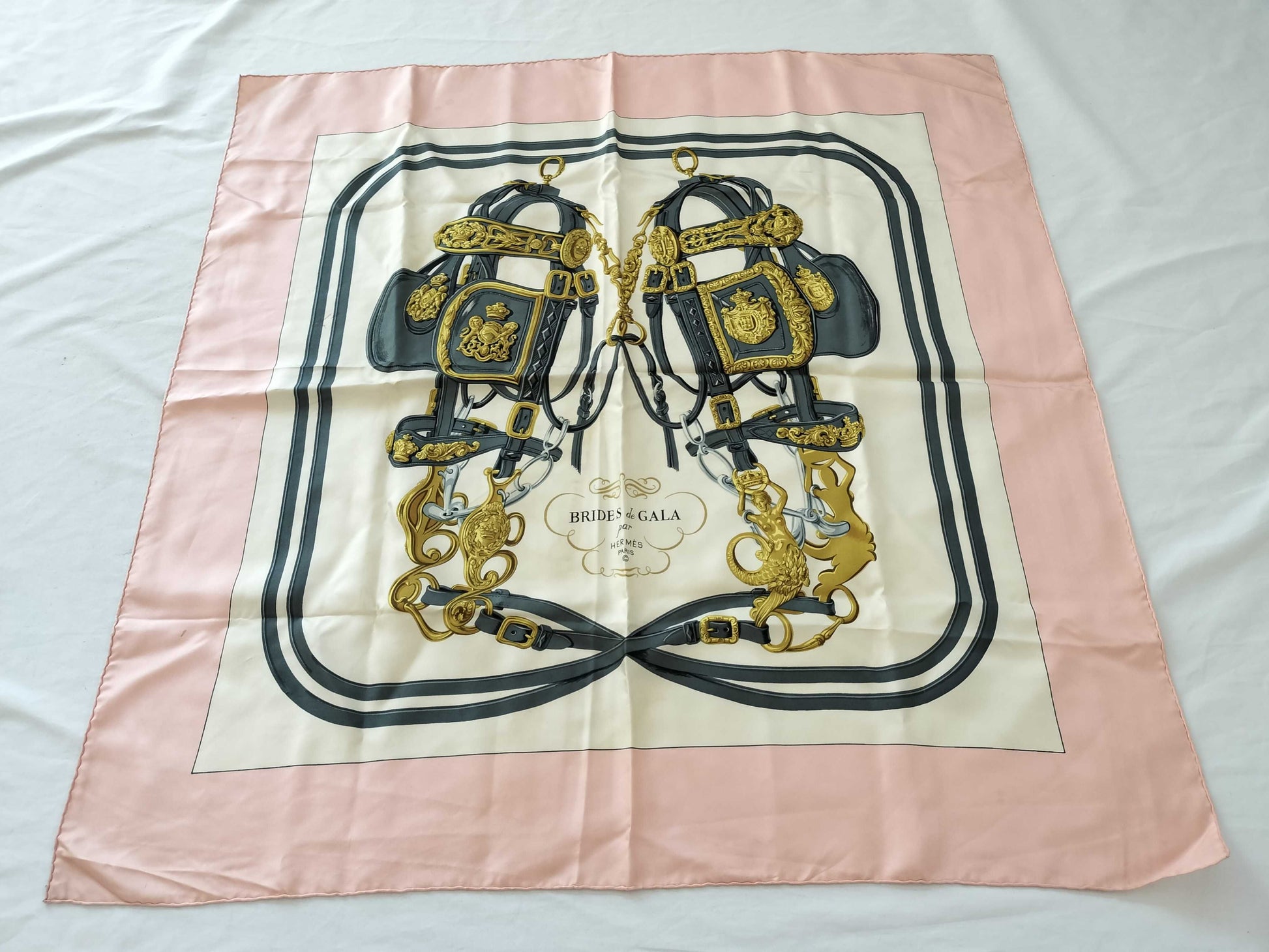 HERMES Carre BRIDES de GALA / Condition Considered Scarf