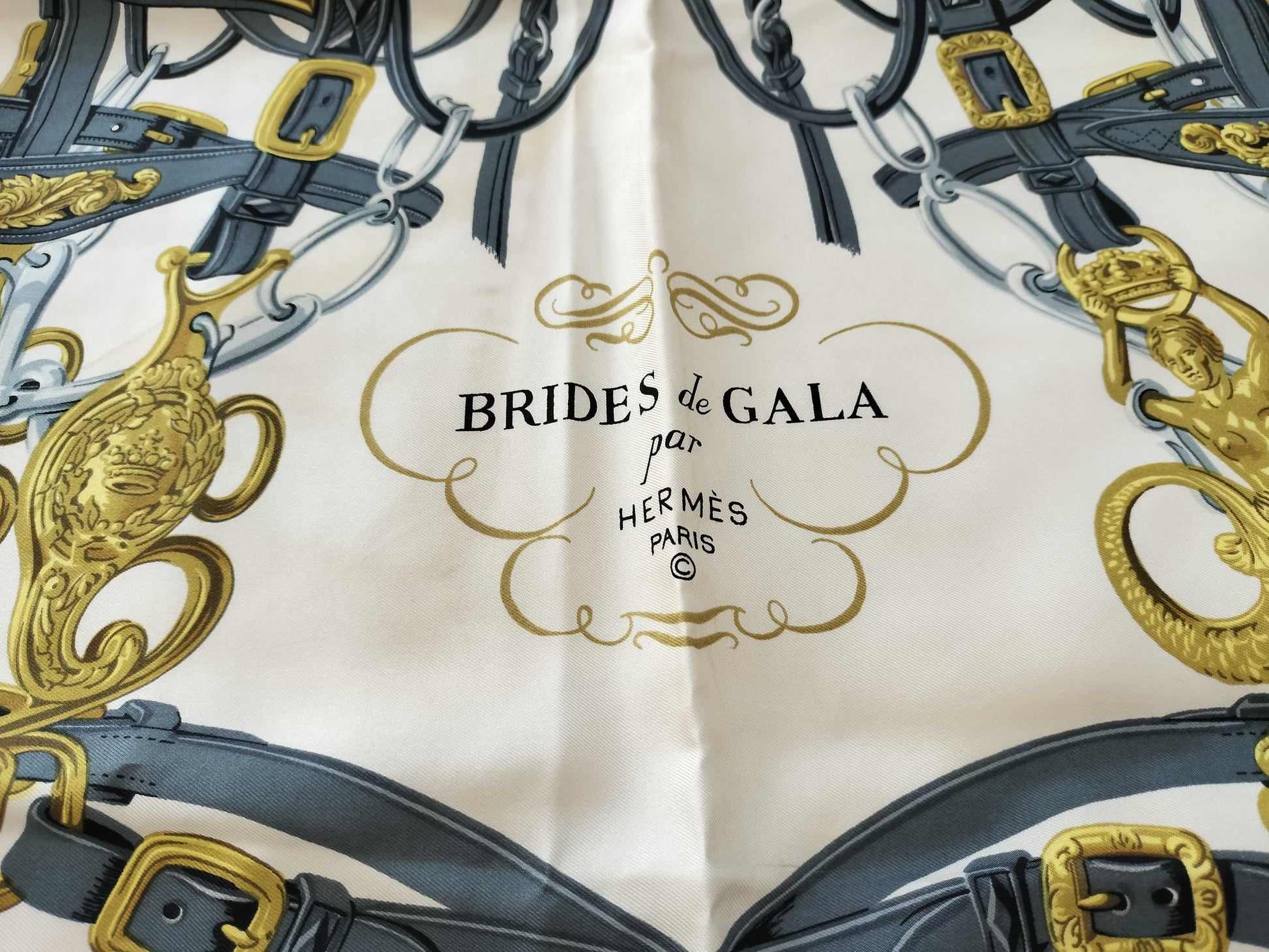 HERMES Carre BRIDES de GALA / Condition Considered Scarf