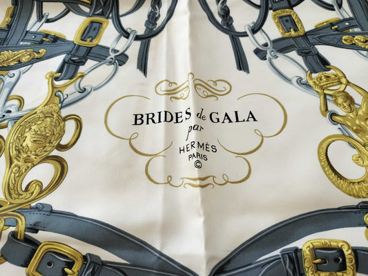 HERMES Carre BRIDES de GALA / Condition Considered Scarf