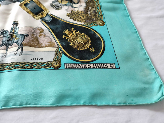HERMES GRANDS ATTELAGES / White tag missing / Condition considered Scarf
